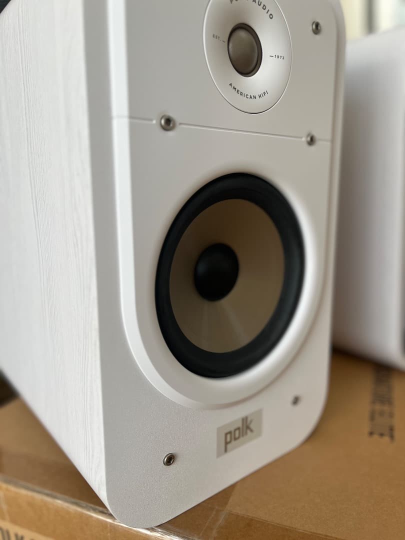 ［美品］Polk ES20 スピーカー　ホワイト