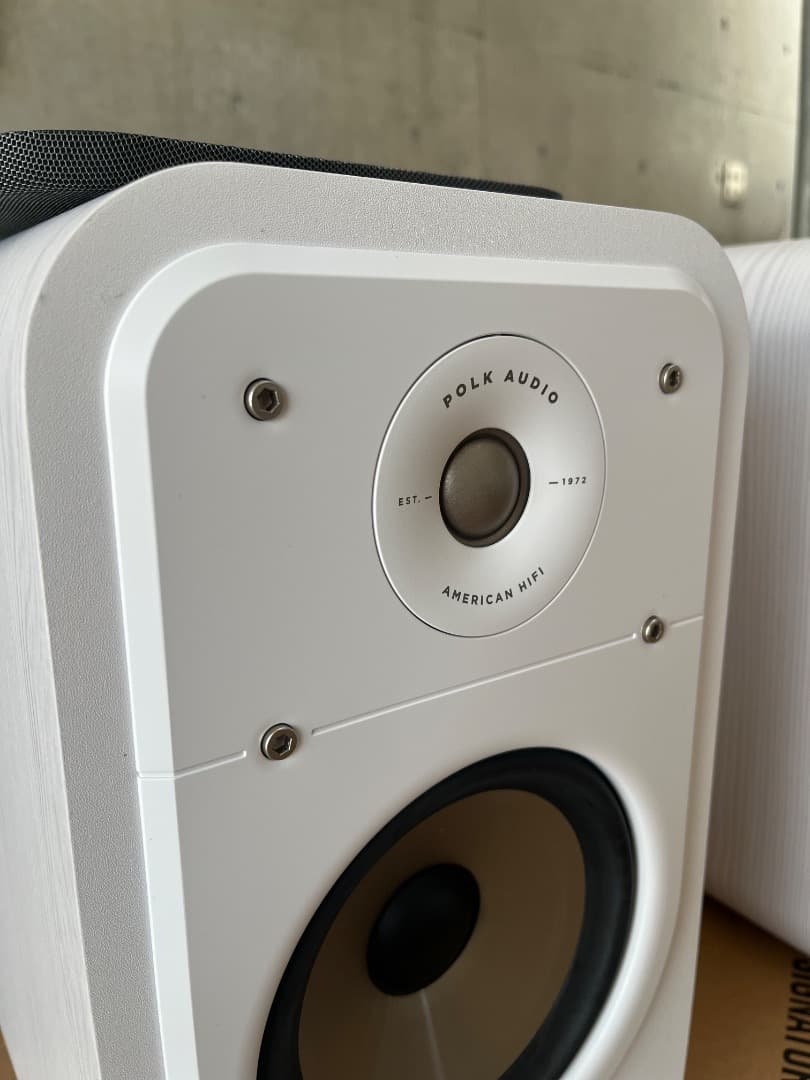 ［美品］Polk ES20 スピーカー　ホワイト