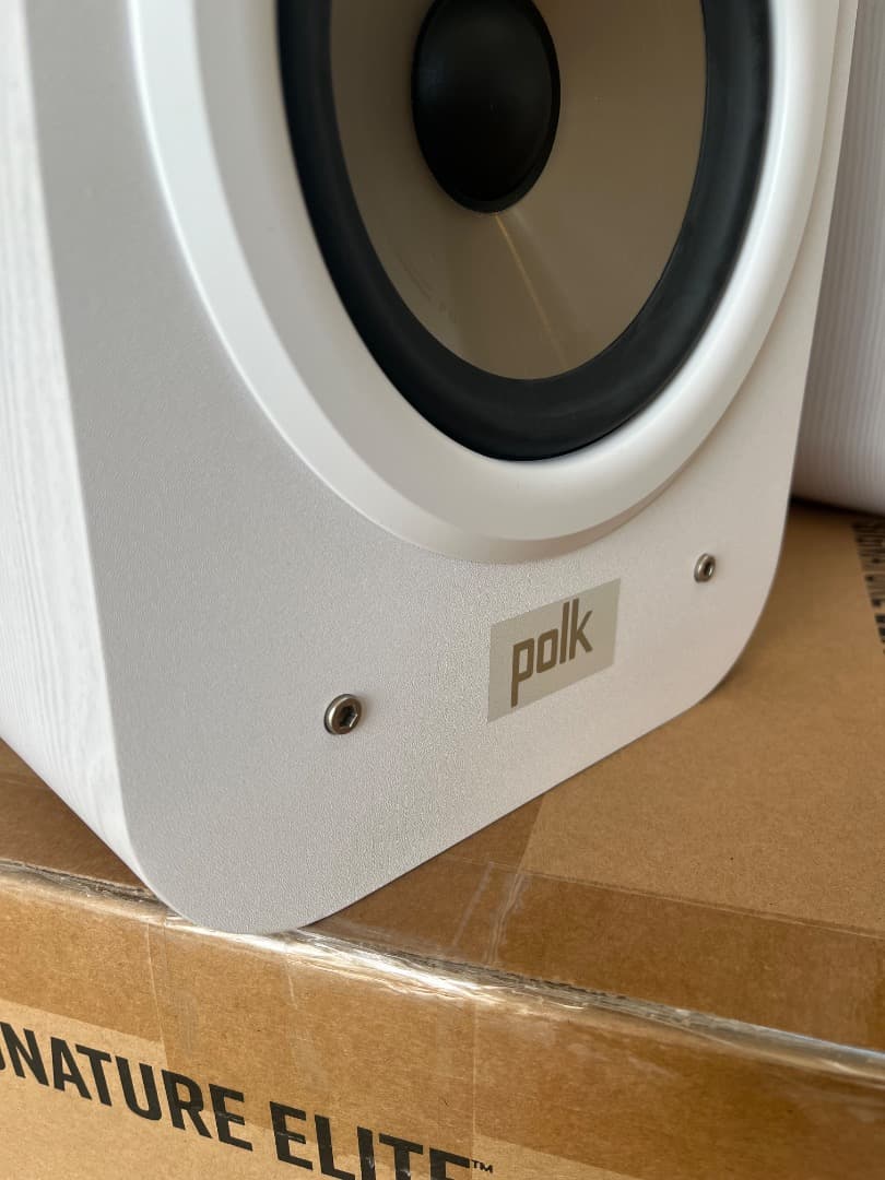 ［美品］Polk ES20 スピーカー　ホワイト