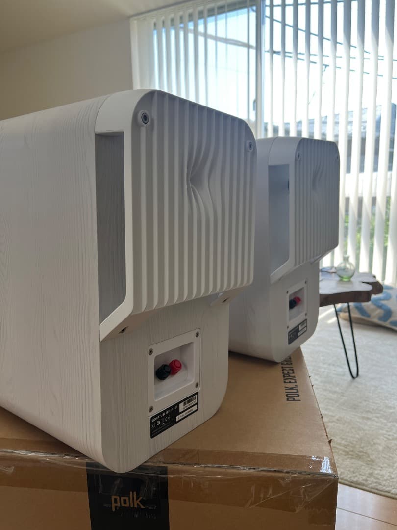 ［美品］Polk ES20 スピーカー　ホワイト