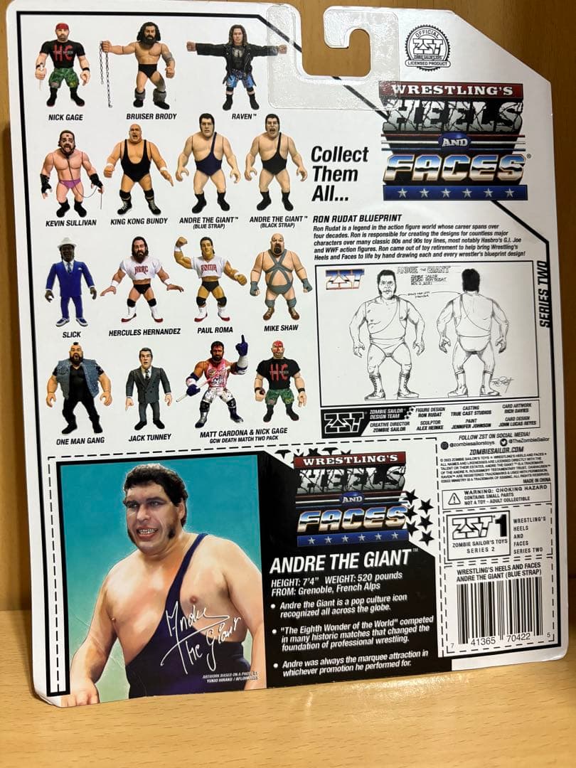 アンドレ・ザ・ジャイアント フィギュア　　ハズブロ風　WWE