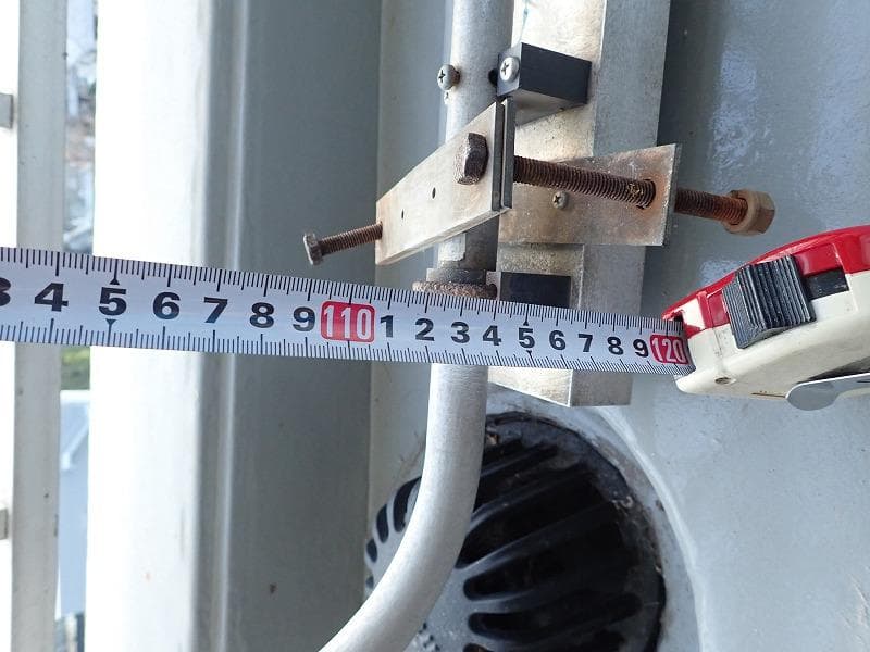 アルミ製ベランダHFアンテナ（アパマンハム用）ジャンクで出品稀少品です