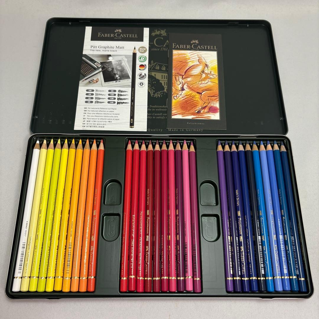 ファーバーカステル ポリクロモス色鉛筆 60色セット