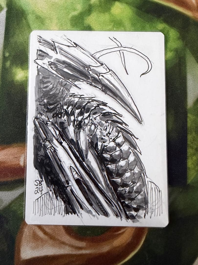 MTG 英語版 アーティストプルーフ 初祖スリヴァーに選ばれしもの