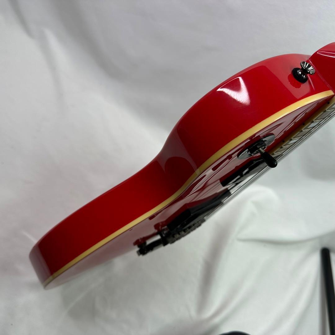 【美品】　Maison レスポール エレキギター レッド　メイソン　赤