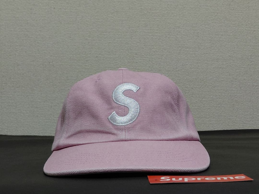 新品　Supreme　Pigment　Coated　S Logo　6-Panel
