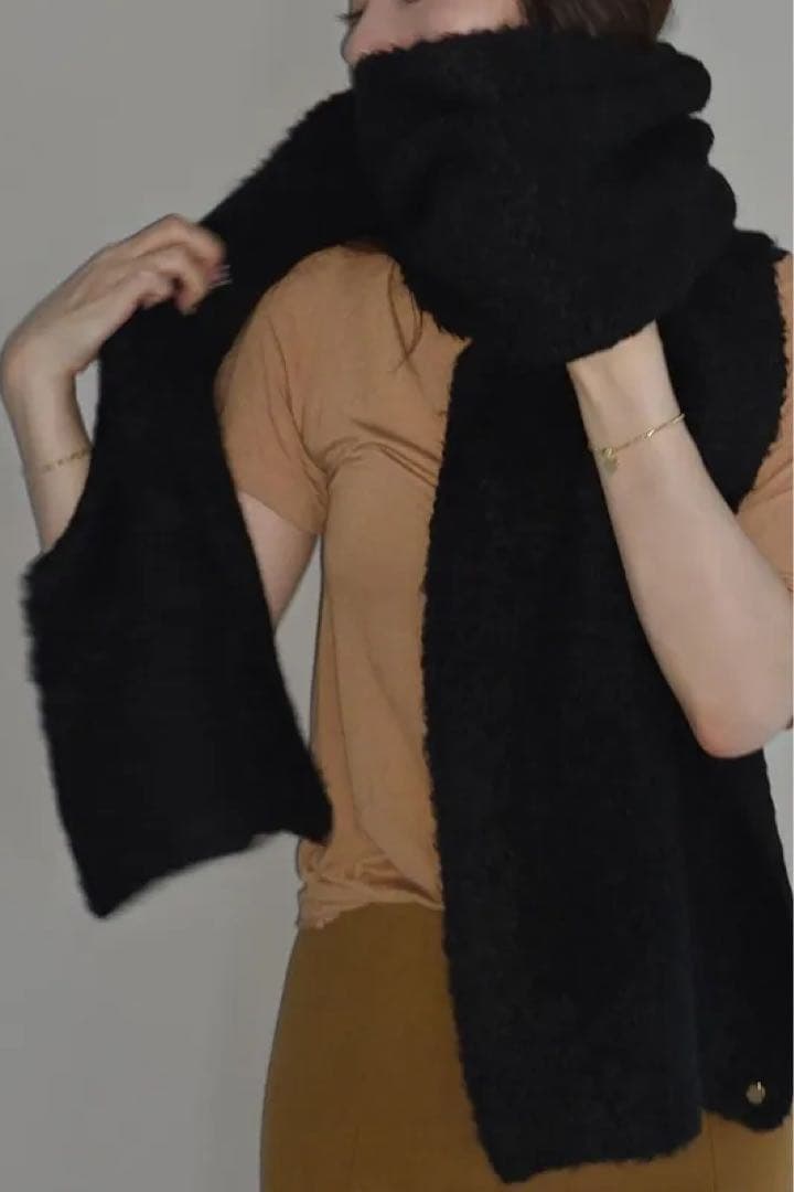 luijewelry knit scarf マフラー