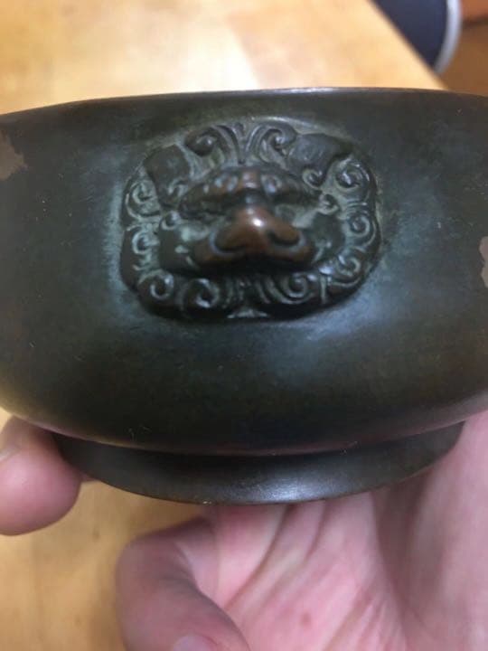 銅炉 香道具 中国美術 香炉