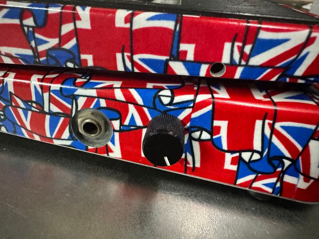 VOX ワウペダル V847 ユニオンジャック アダプター電源可能 MOD