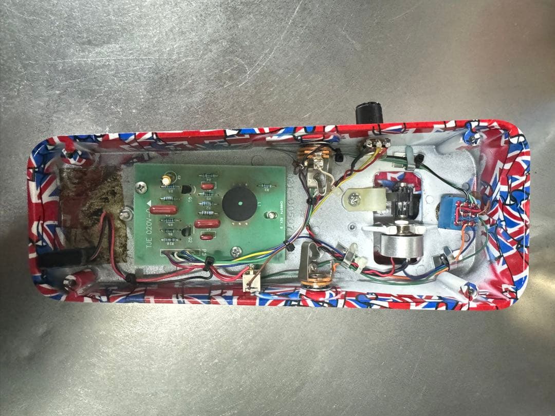 VOX ワウペダル V847 ユニオンジャック アダプター電源可能 MOD