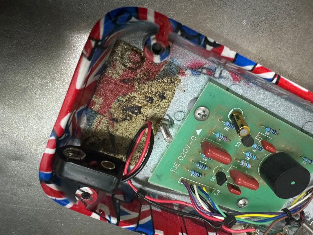 VOX ワウペダル V847 ユニオンジャック アダプター電源可能 MOD