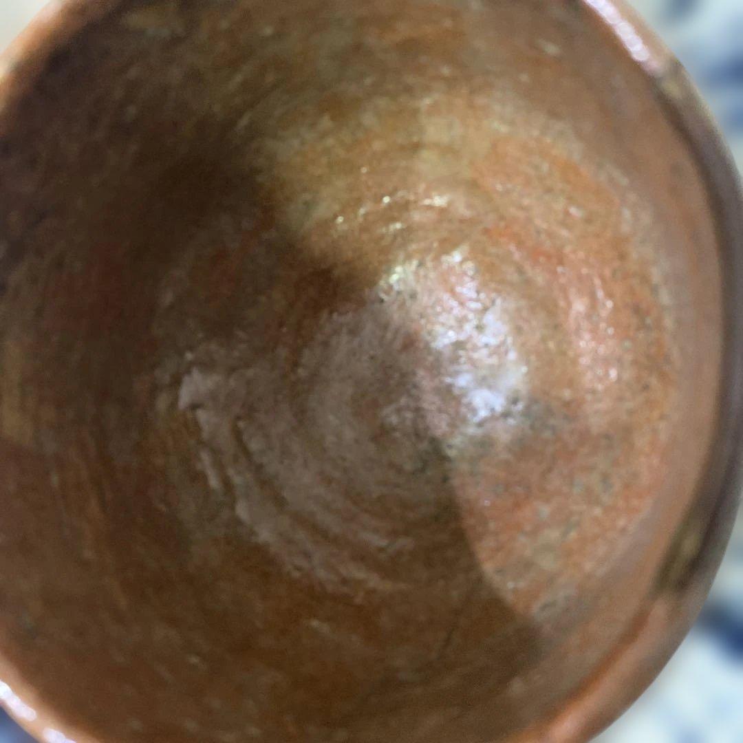 赤楽茶碗　茶道具
