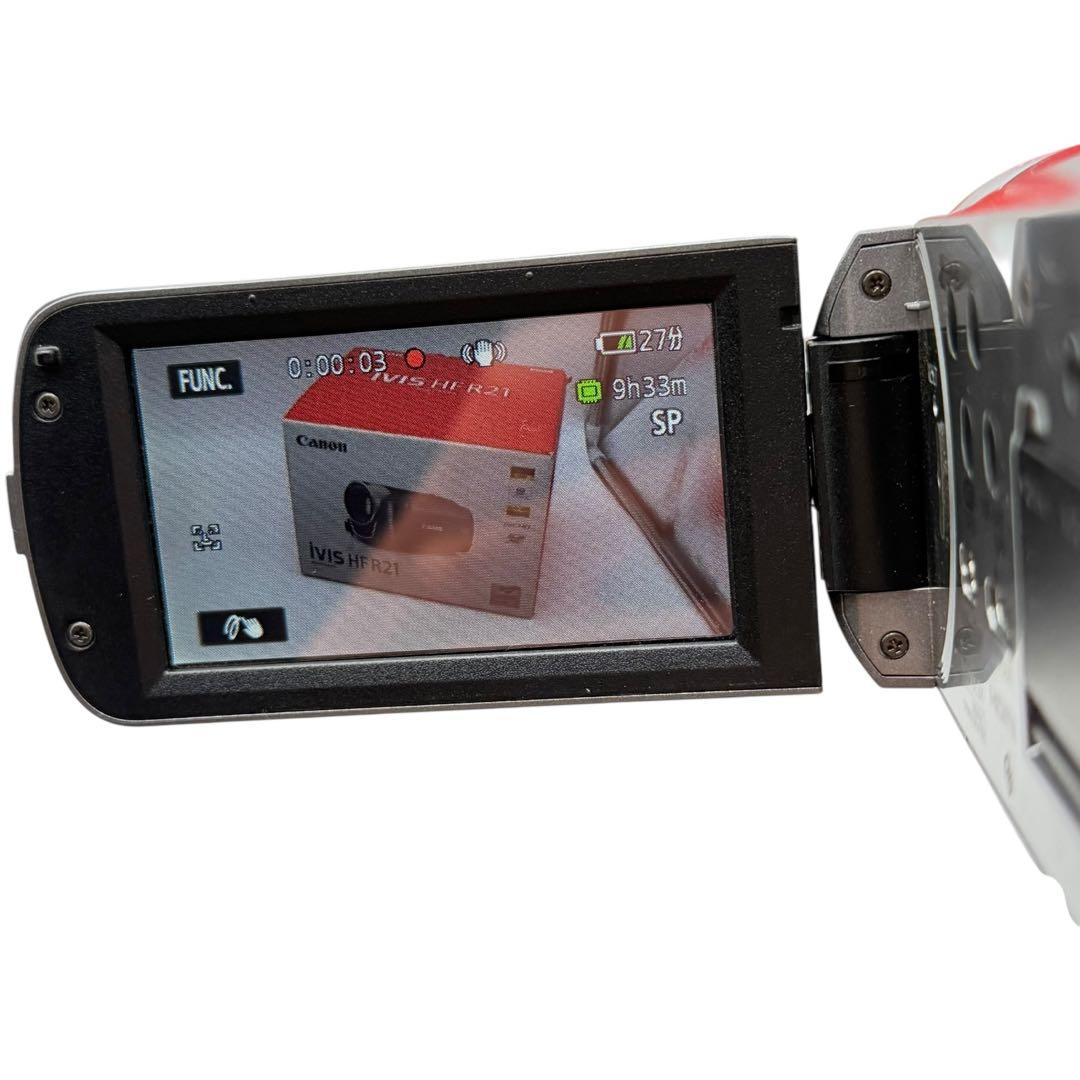 （極美品）Canon iVIS HF R21 ハンディカメラ 美品 付属品多数