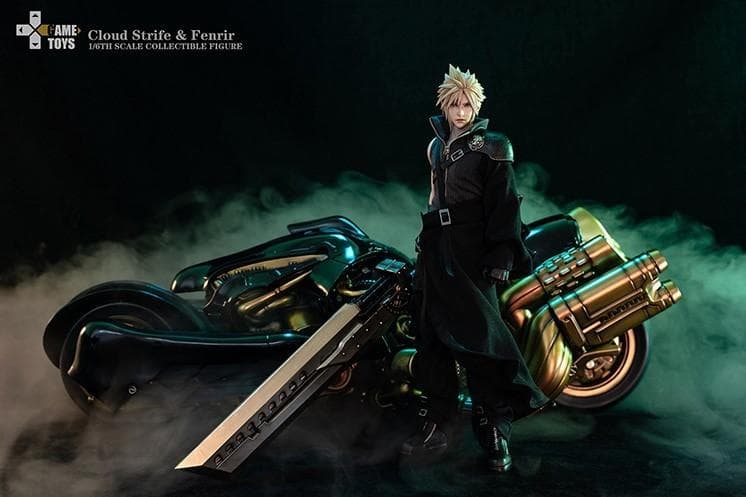 GAMETOYS Cloud Strife&Fenrir クラウド フェンリル
