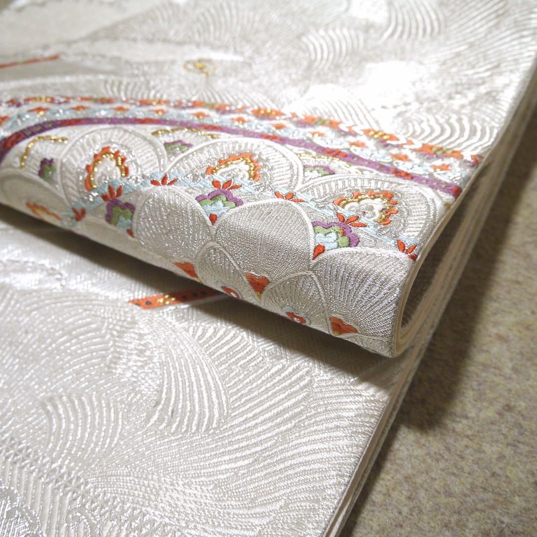 専用！ 正絹 中古 西陣織 仕立て上がり袋帯☆169