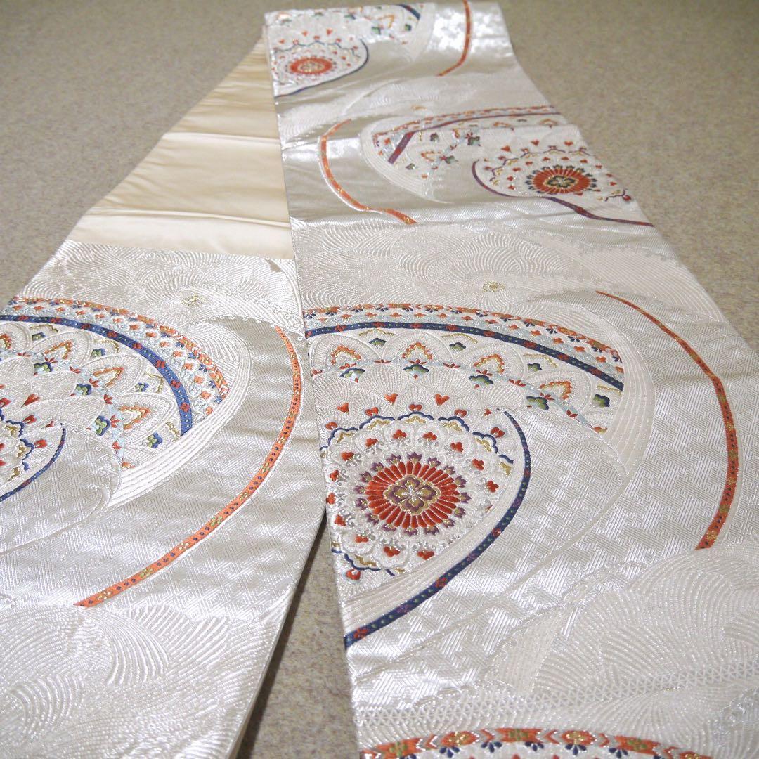 専用！ 正絹 中古 西陣織 仕立て上がり袋帯☆169