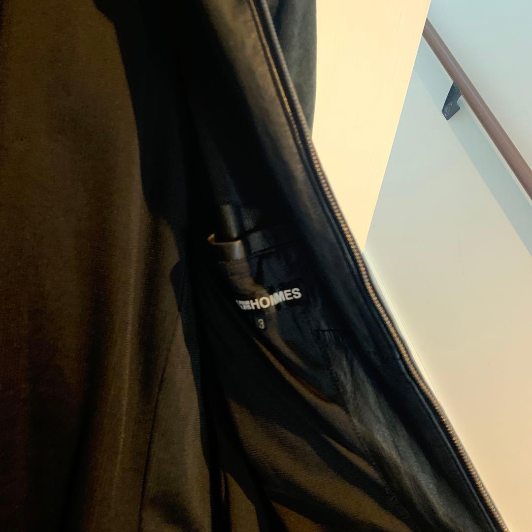 【5351 Pour Les Hommes】レザー切り替えジャケット　サイズＬ