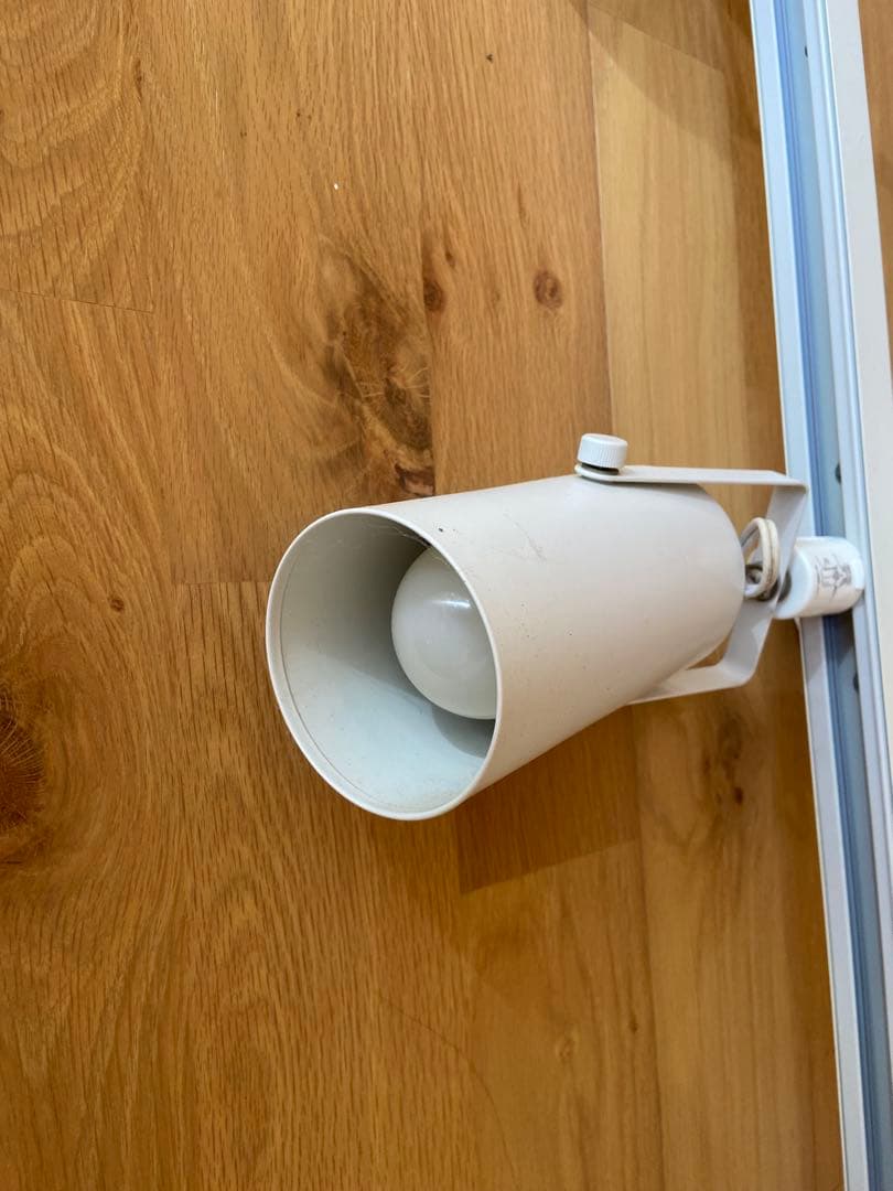 無印　システムライト　ホワイト