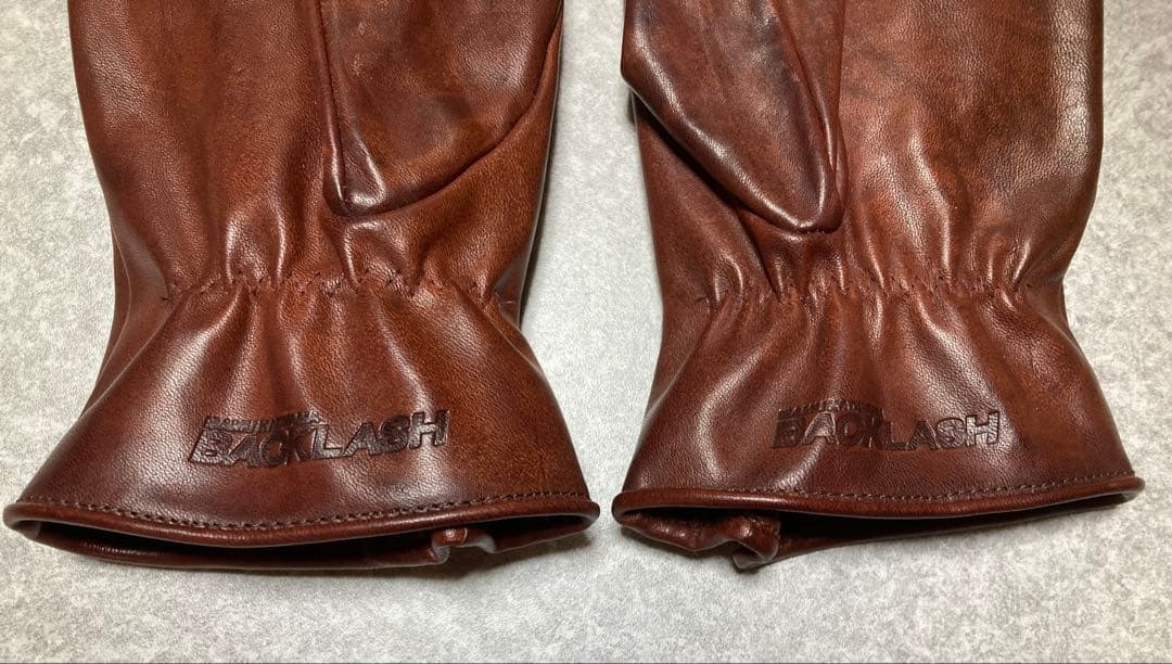 ラ*ー様 【新品未使用】バックラッシュ グイディオイルカーフレザーグローブ M