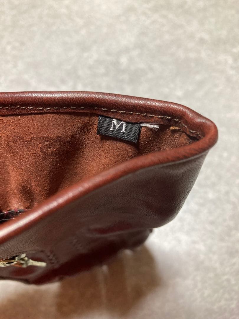 ラ*ー様 【新品未使用】バックラッシュ グイディオイルカーフレザーグローブ M