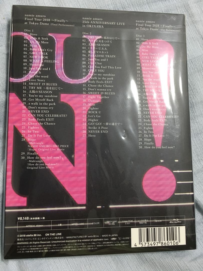 未開封 初回特典版 安室奈美恵 Final Tour 2018 DVD