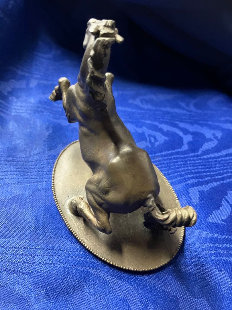 フランクリンミント　金属製馬の彫刻 ブロンズ　銅