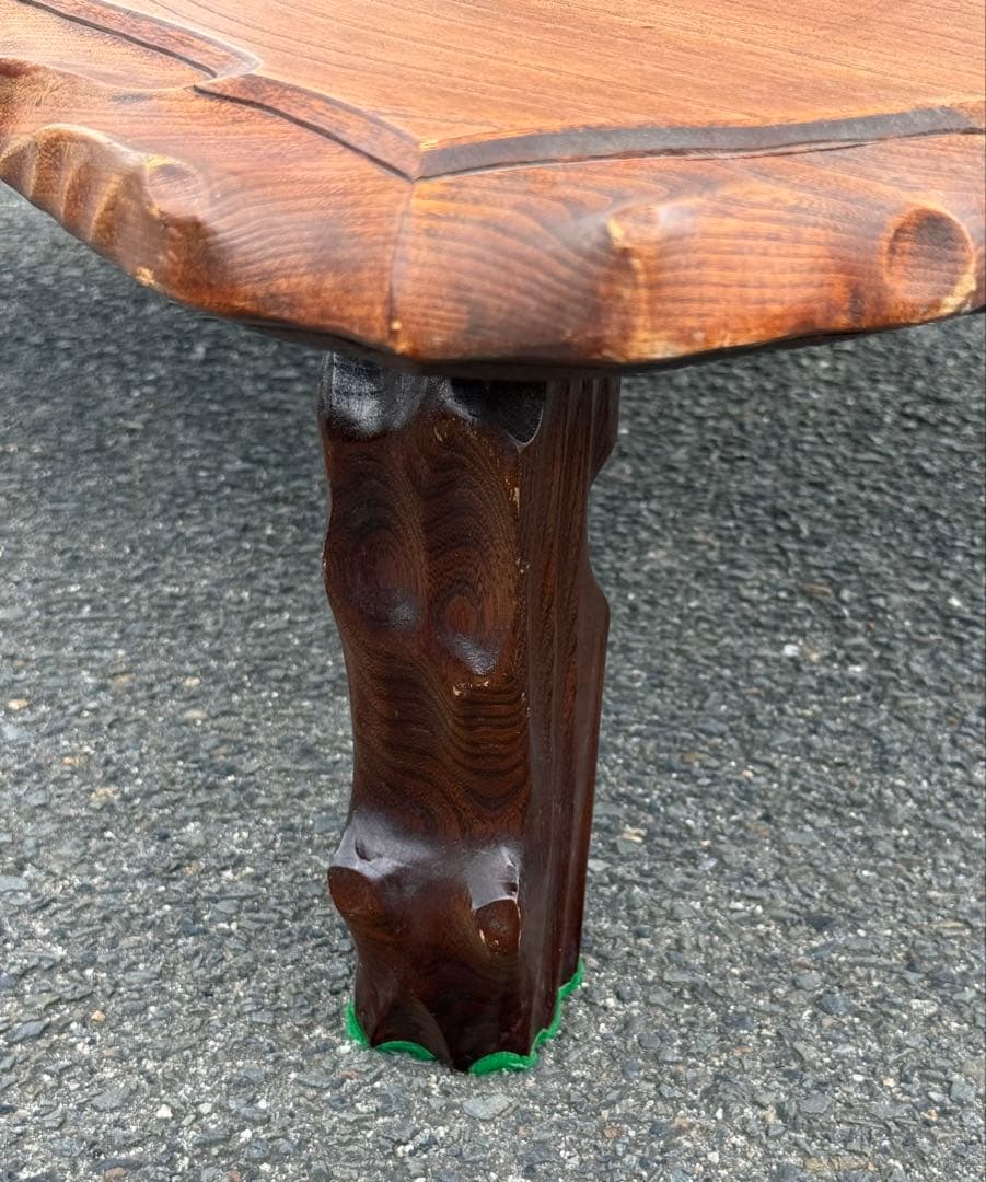 送料込み♪ 高級 木製 ローテブル 座卓 ナチュラル