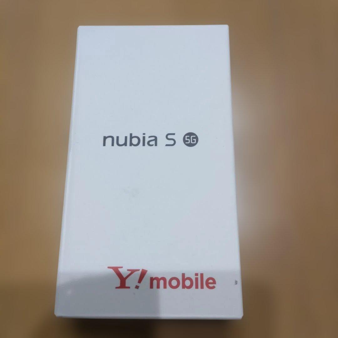 nubia S 5G Y!mobile 本体　ライトパープル