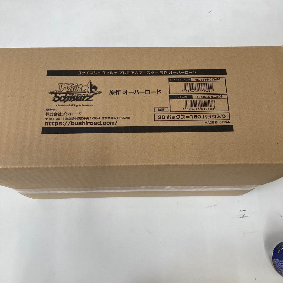 ヴァイス/プレミアムブースター/原作 オーバーロード/未開封/１カートン