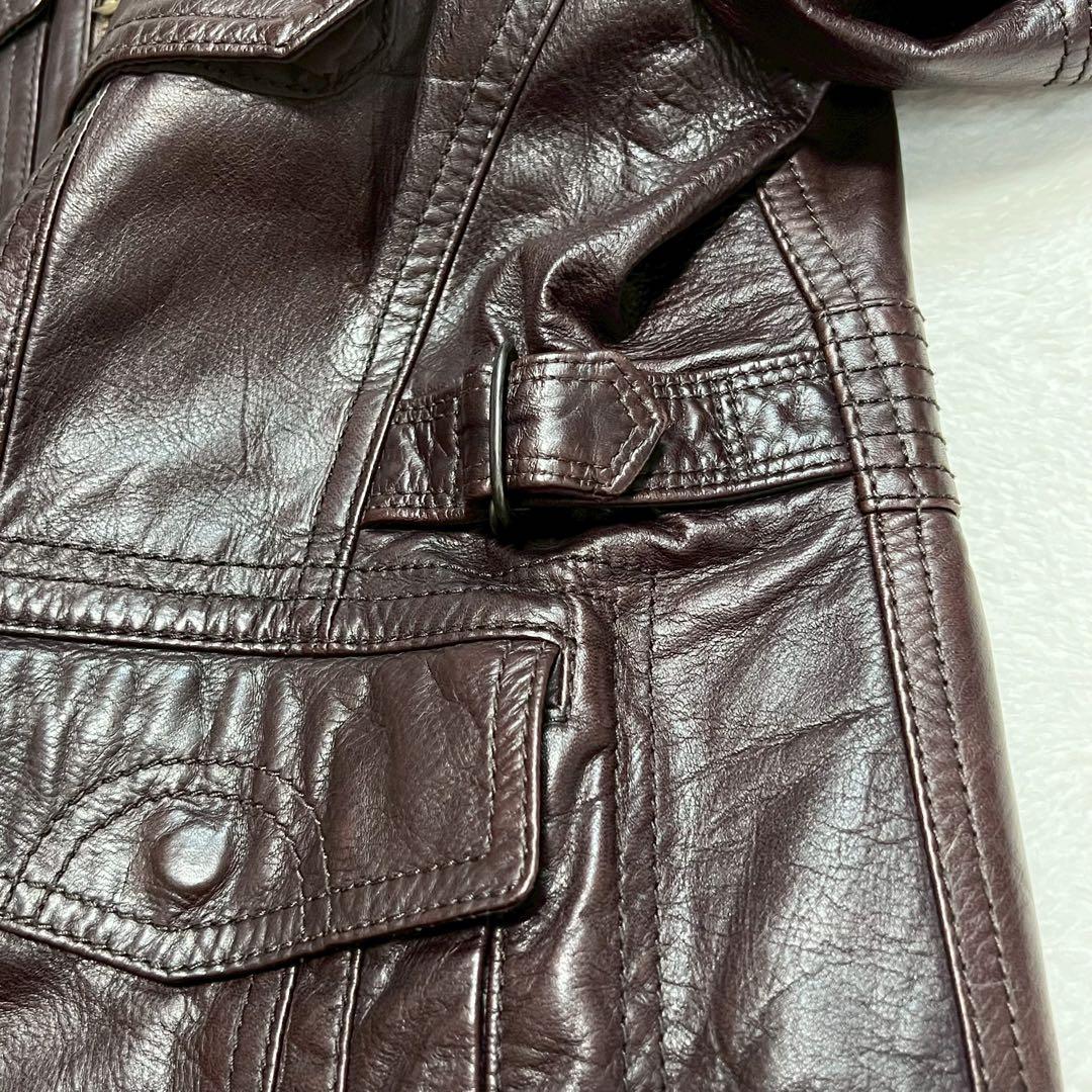 馬革 2way joseph homme レザージャケット ライダース ライナー