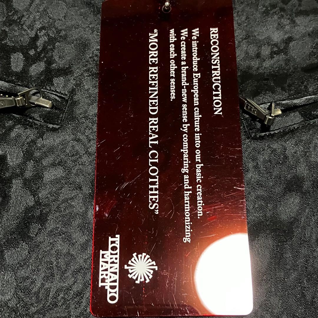 TORNADO MART 20AW クラウドレオパードシングルライダース L