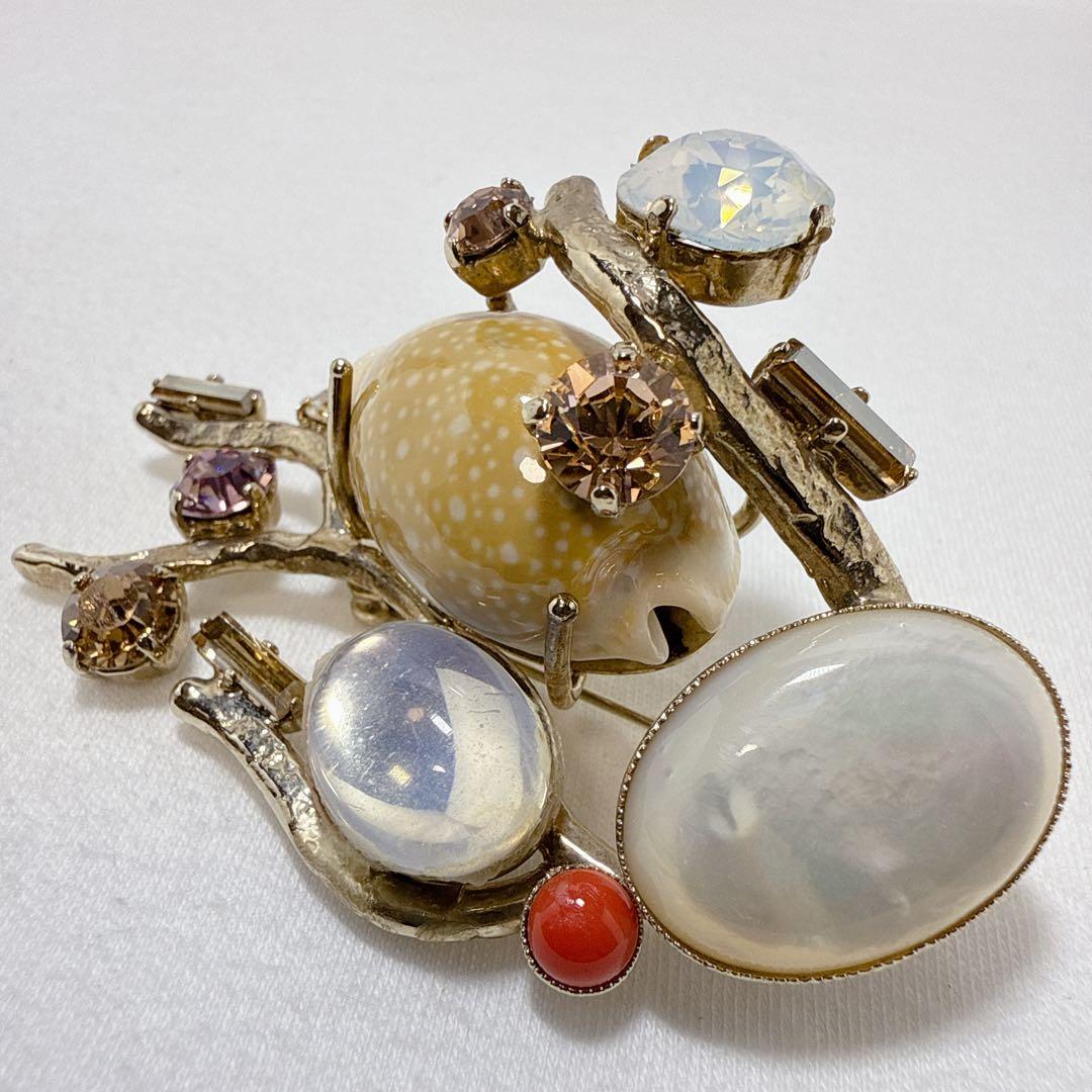 Philippe Ferrandisフィリップフェランディス シェル ブローチ