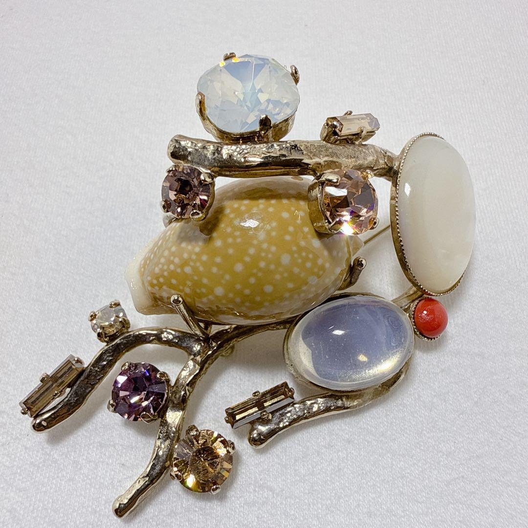 Philippe Ferrandisフィリップフェランディス シェル ブローチ