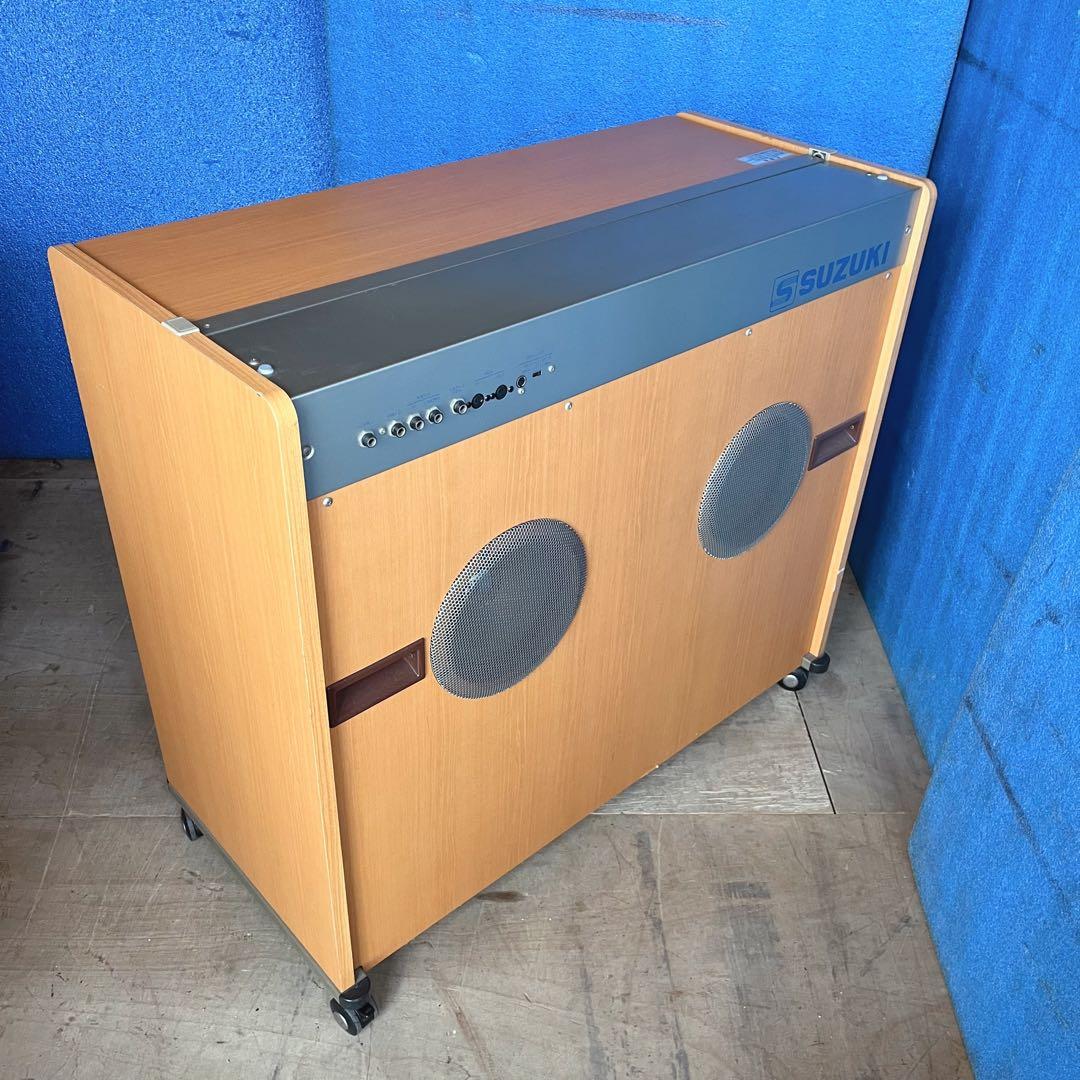 美品 希少 SUZUKI 電子オルガン 学校用 61鍵 動作確認済 キャスター付