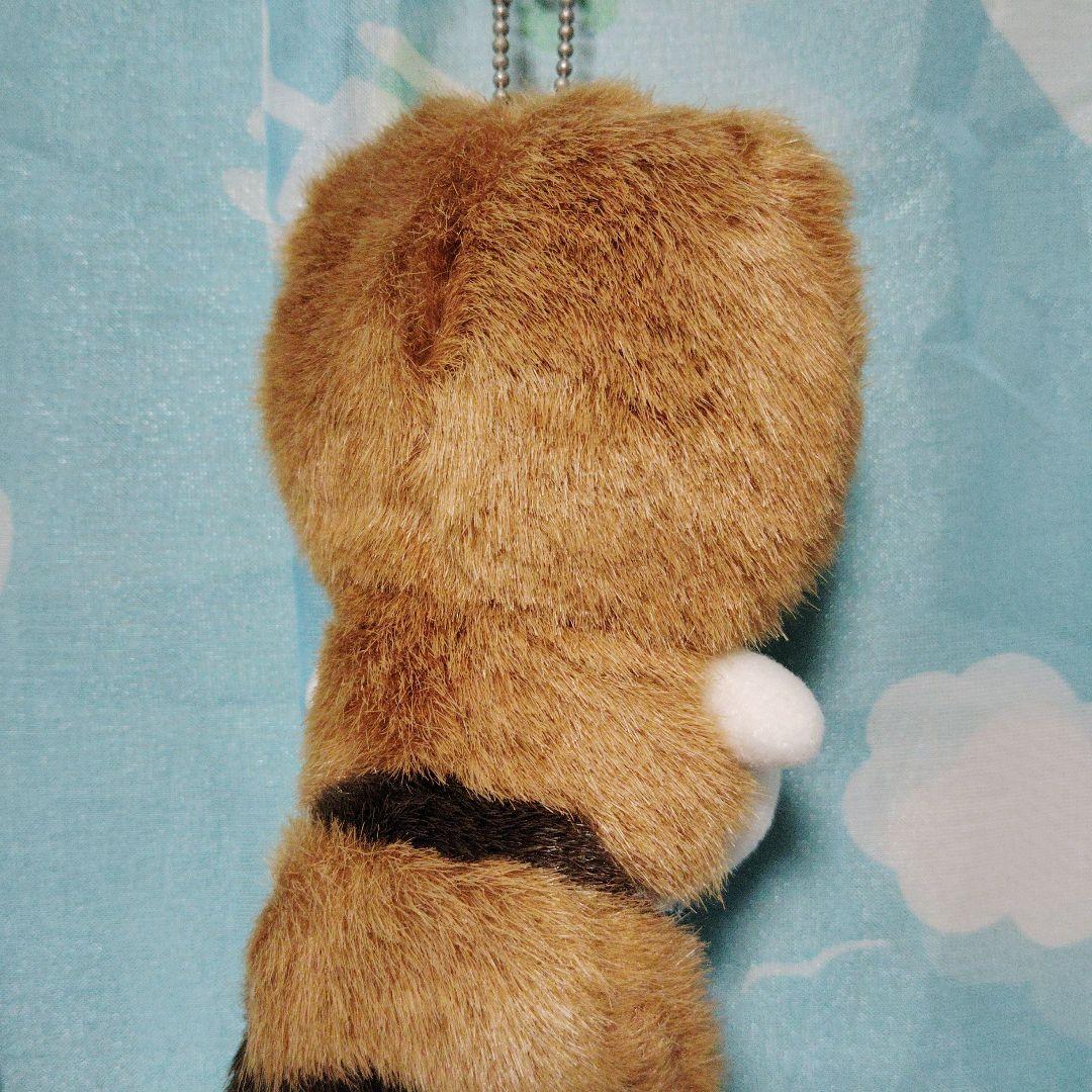 サンリオ ハローキティ しっぽ倶楽部 アライグマ マスコットホルダー ぬいぐるみ