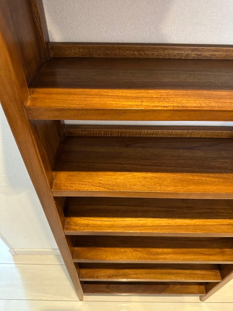 k*k様 ミッドセンチュリー　ビンテージ　チーク無垢 ウッドシェルフ