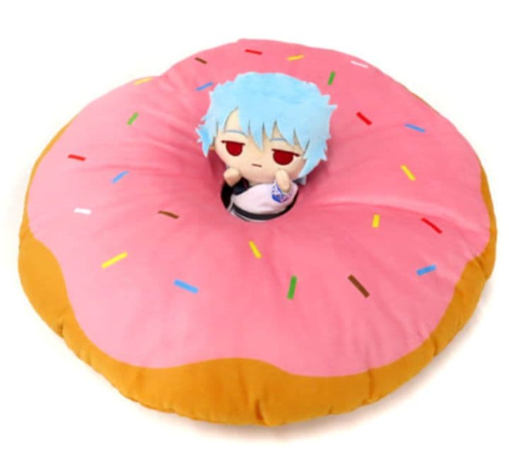 銀魂　ぬいぐるみ　銀時　クッション　もぐっしょん