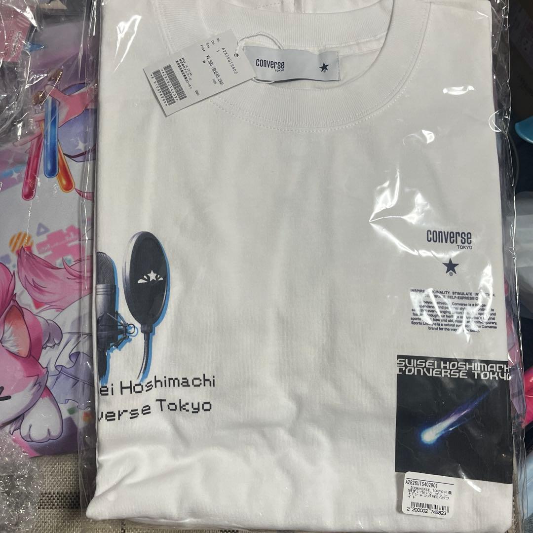 ホロライブ　converse 星街すいせい　tシャツ