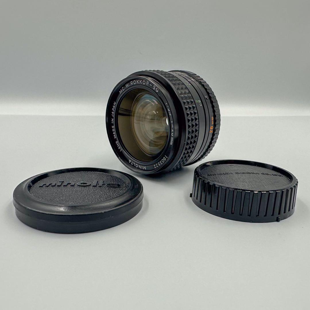 フィルムカメラ MINOLTA SRT101 58mm + 28mm + 100-200mm