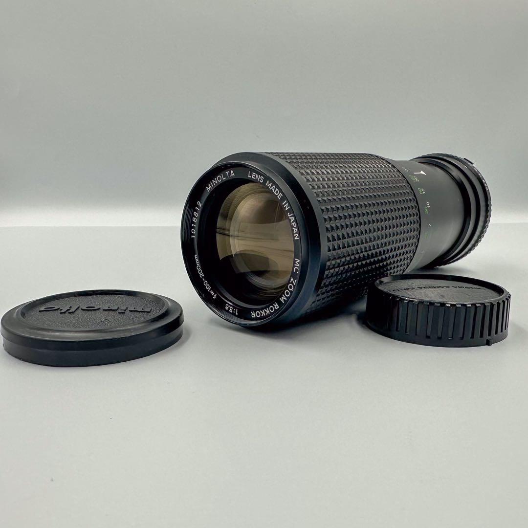 フィルムカメラ MINOLTA SRT101 58mm + 28mm + 100-200mm
