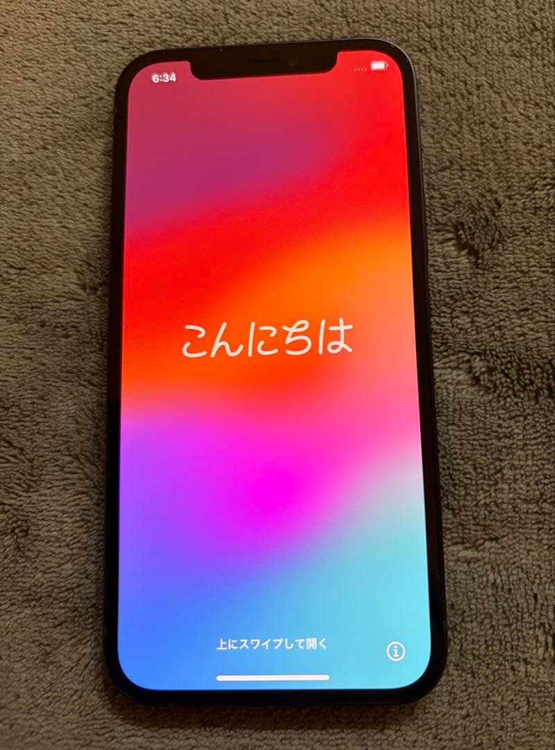 Apple iPhone 12 256GB ブラック 美品