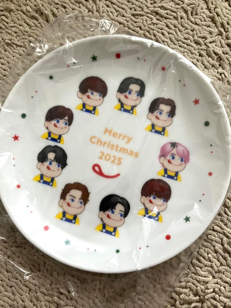 ★新品★2025不二家Manクリスマスプレートペコちゃんお皿パンフレット