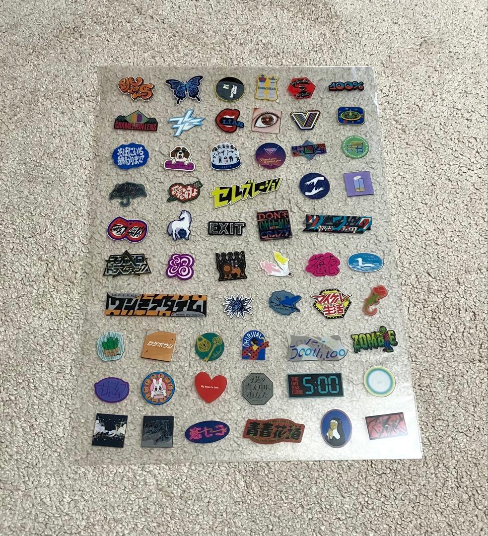 【非売品】ポルノグラフィティ A3クリアポスター 全書楽曲ロゴ絵柄 フライヤー