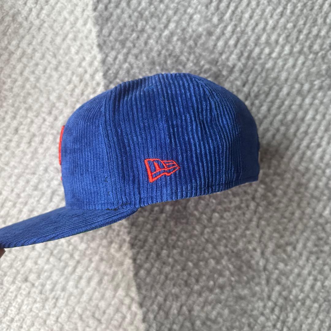 ⭐️菅田将暉着用！ニューエラ　メッツ　キャップ　コーデュロイ　帽子　レア　MLB