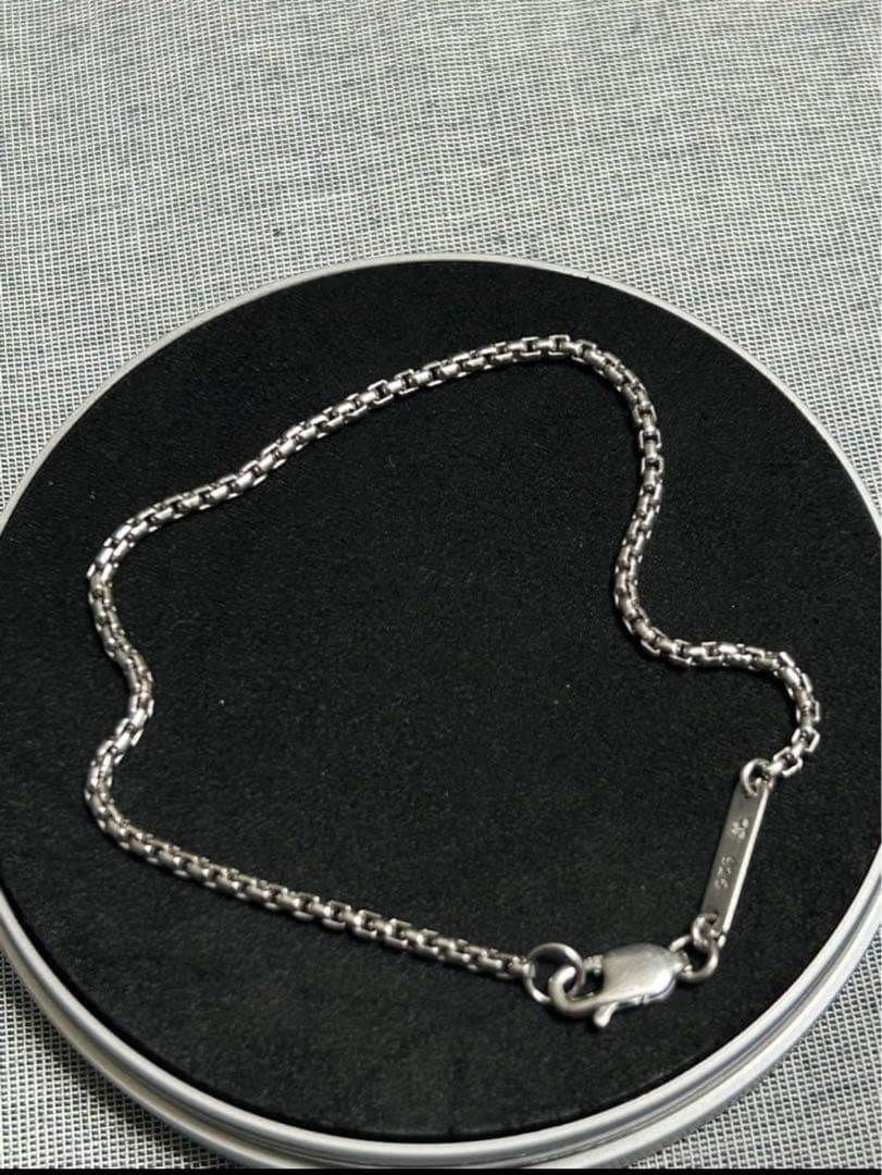 アクセサリー TOM WOOD Lee bracelet Slim 7inch 18cm