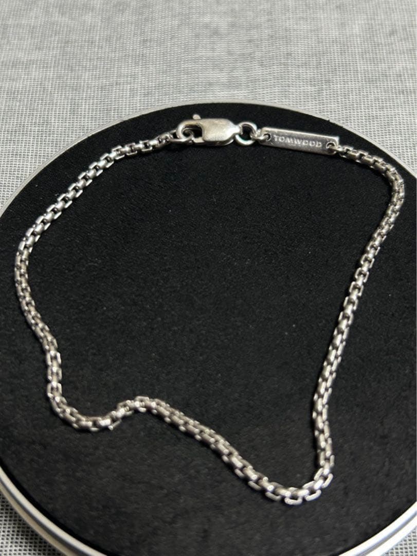 アクセサリー TOM WOOD Lee bracelet Slim 7inch 18cm