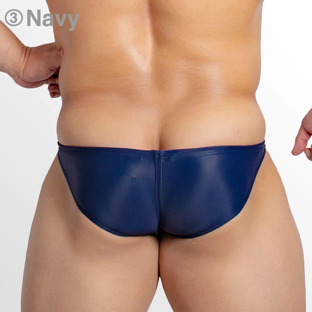 EGDE エッジ　UNIGHT スイムウェア　ビキニ　ローライズ　ネイビー　M