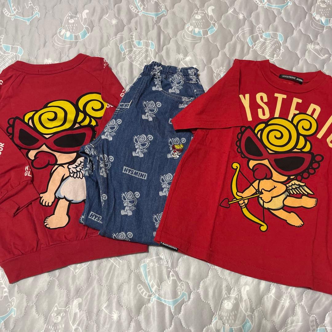 ヒスミニ　天使　エンジェル　羽根　カーディガン　デニム　テディ　アウター