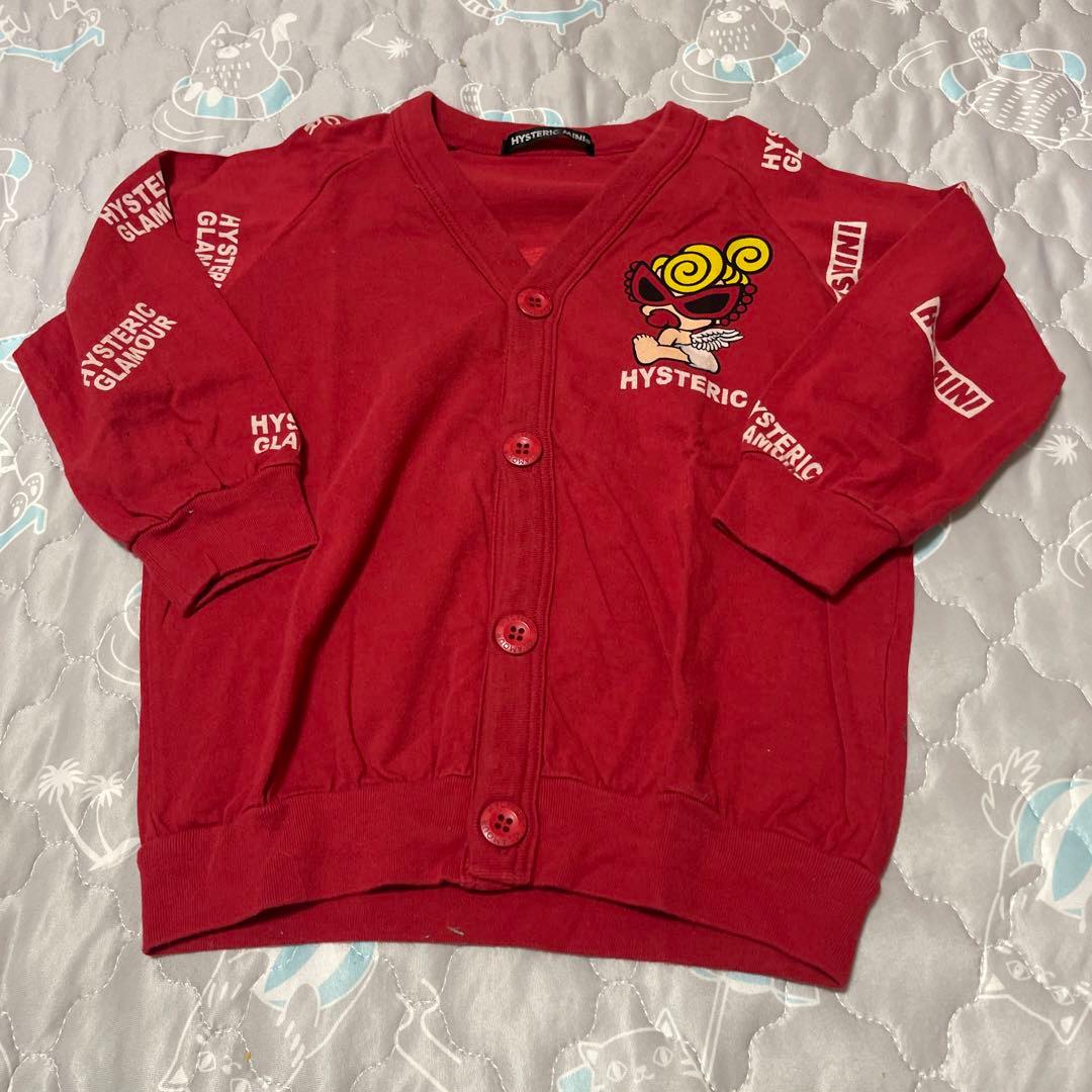 ヒスミニ　天使　エンジェル　羽根　カーディガン　デニム　テディ　アウター