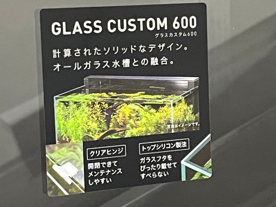 f037 未開封　GEX アクアリスタ　グラスカスタム　600 水槽　60038